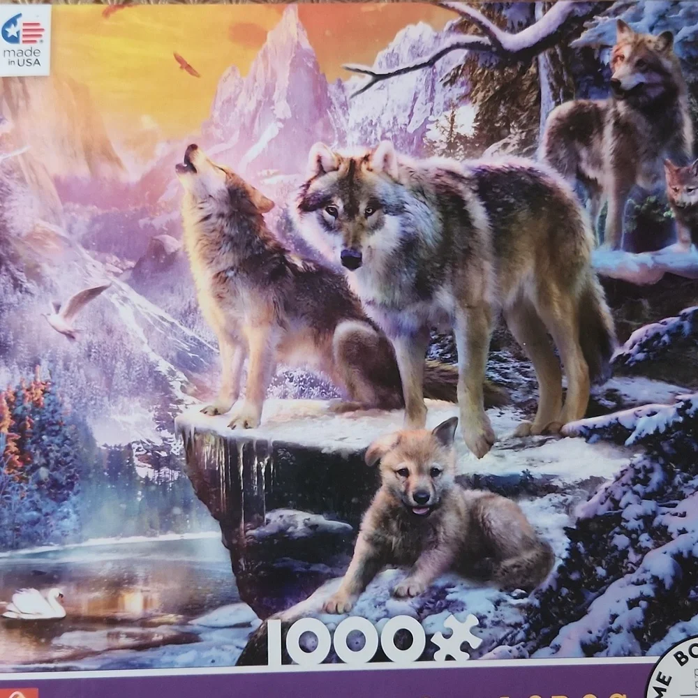 Wolf Puzzle 1000 Piece NWT